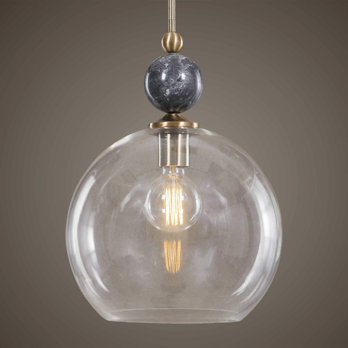 Mendota 1 Lt. Pendant - Uttermost - Pendants by Modest Hut