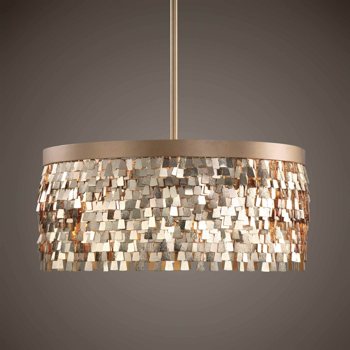 Shimmering Gold Pendant - Uttermost - Pendants by Modest Hut