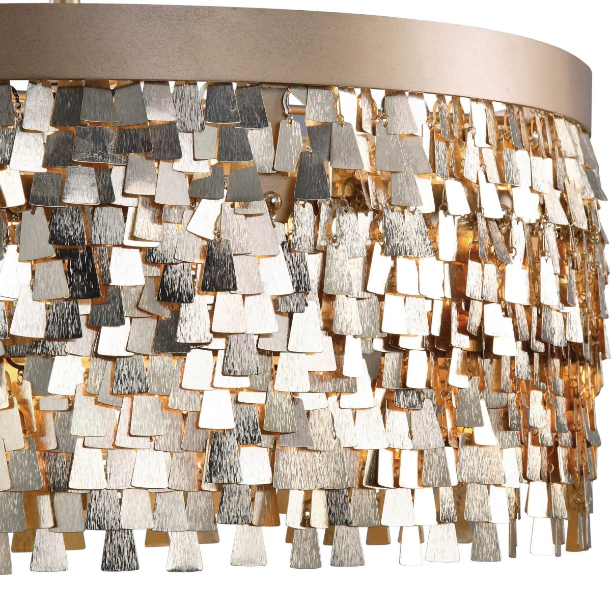 Shimmering Gold Pendant - Uttermost - Pendants by Modest Hut