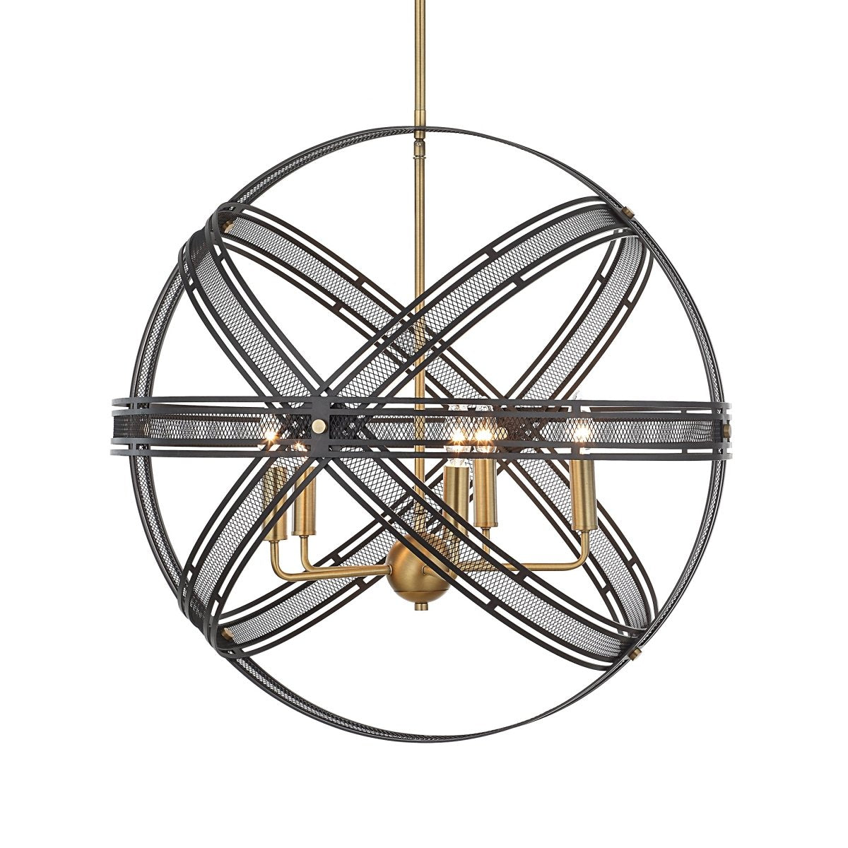 Spherical 5 Light Pendant - Uttermost - Pendants by Modest Hut