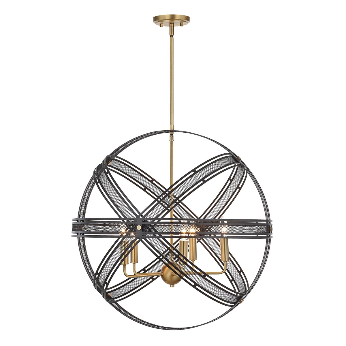 Spherical 5 Light Pendant - Uttermost - Pendants by Modest Hut