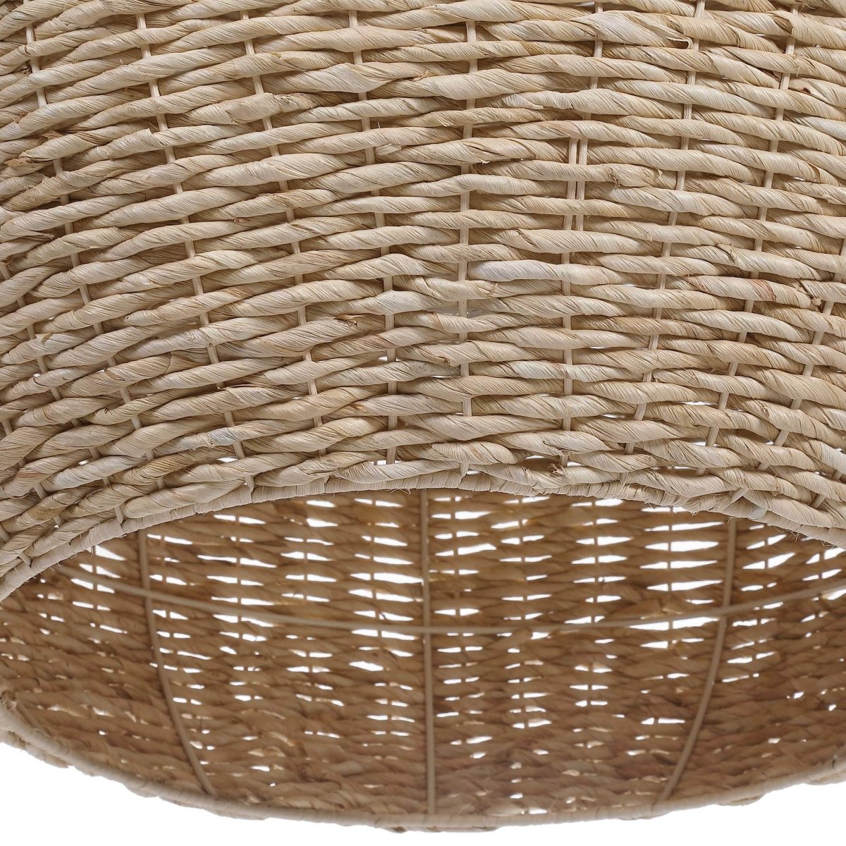 Woven Seagrass Dome Pendant - Uttermost - Pendants by Modest Hut