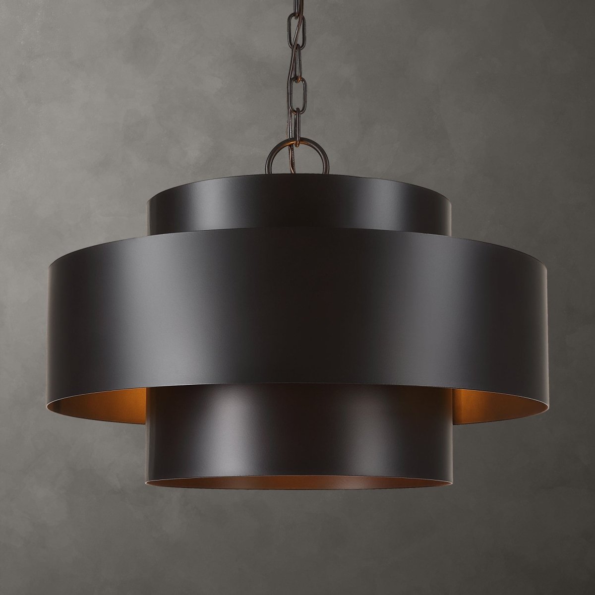 Youngstown Dark Bronze 4 Light Pendant - Uttermost - Pendants by Modest Hut