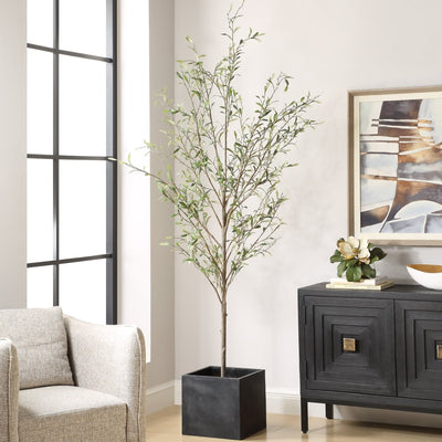 Abundance Potted Olive Tree - Uttermost - Planter by Modest Hut