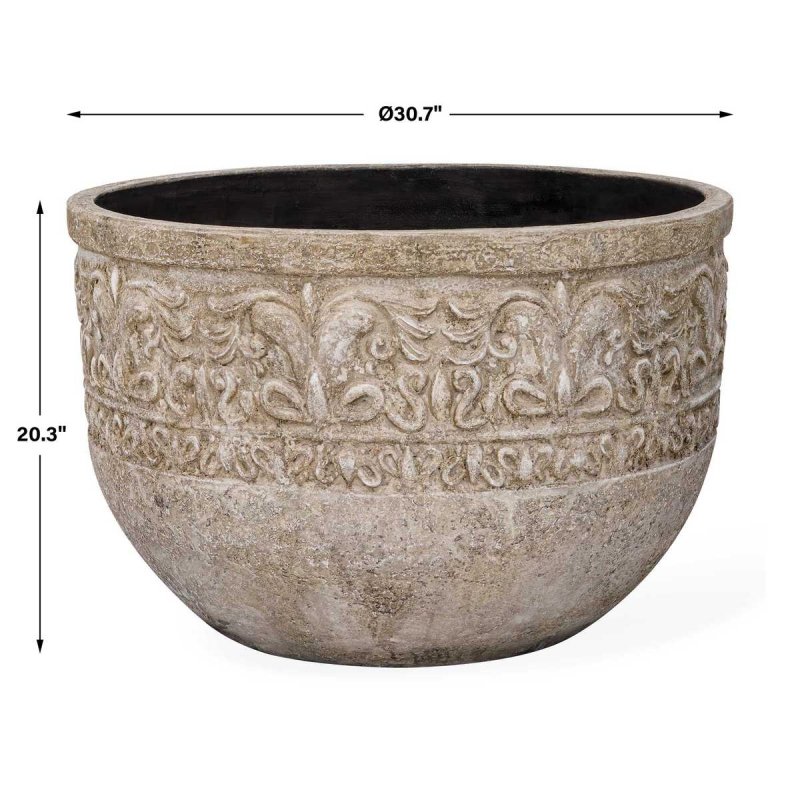 Regalia Indoor-Outdoor Planter by Uttermost