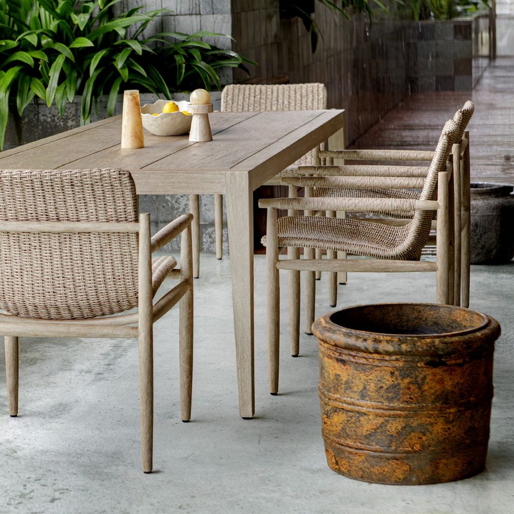 Weathered Relic Outdoor Planter - Uttermost - Planter by Modest Hut