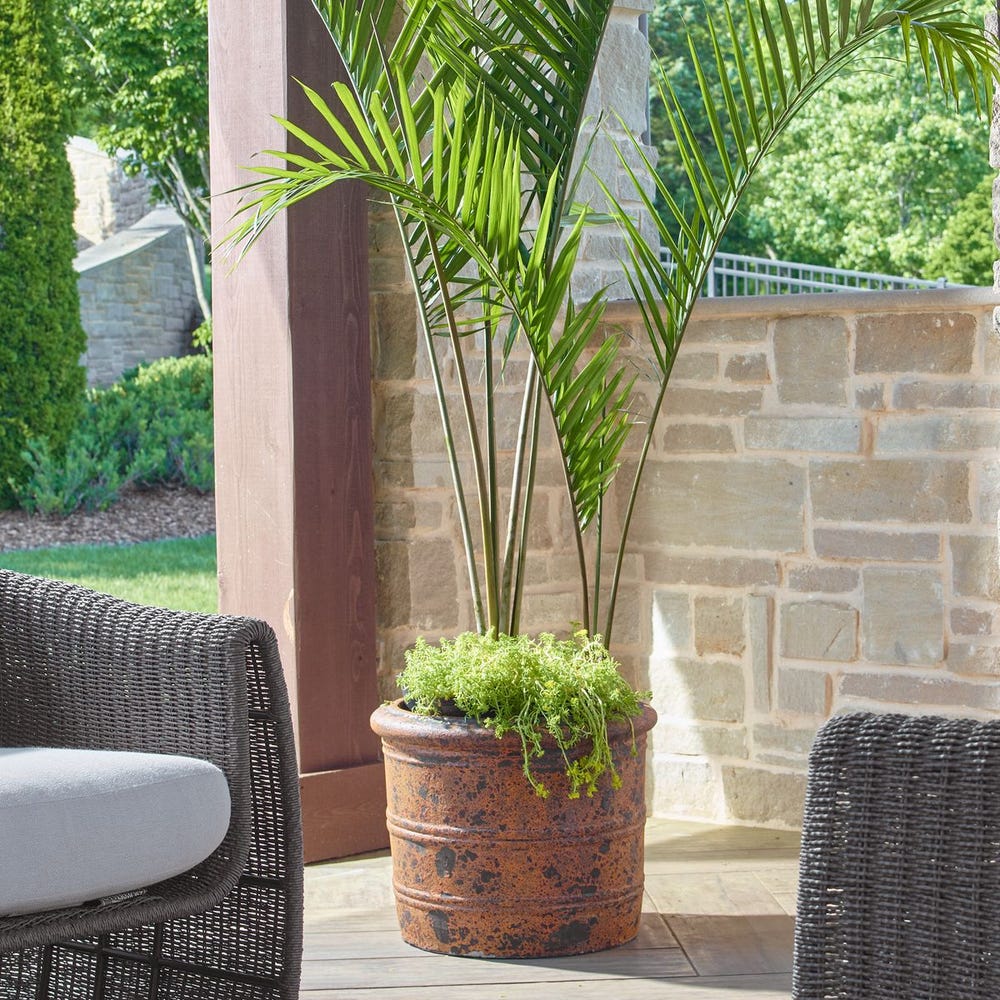 Weathered Relic Outdoor Planter - Uttermost - Planter by Modest Hut