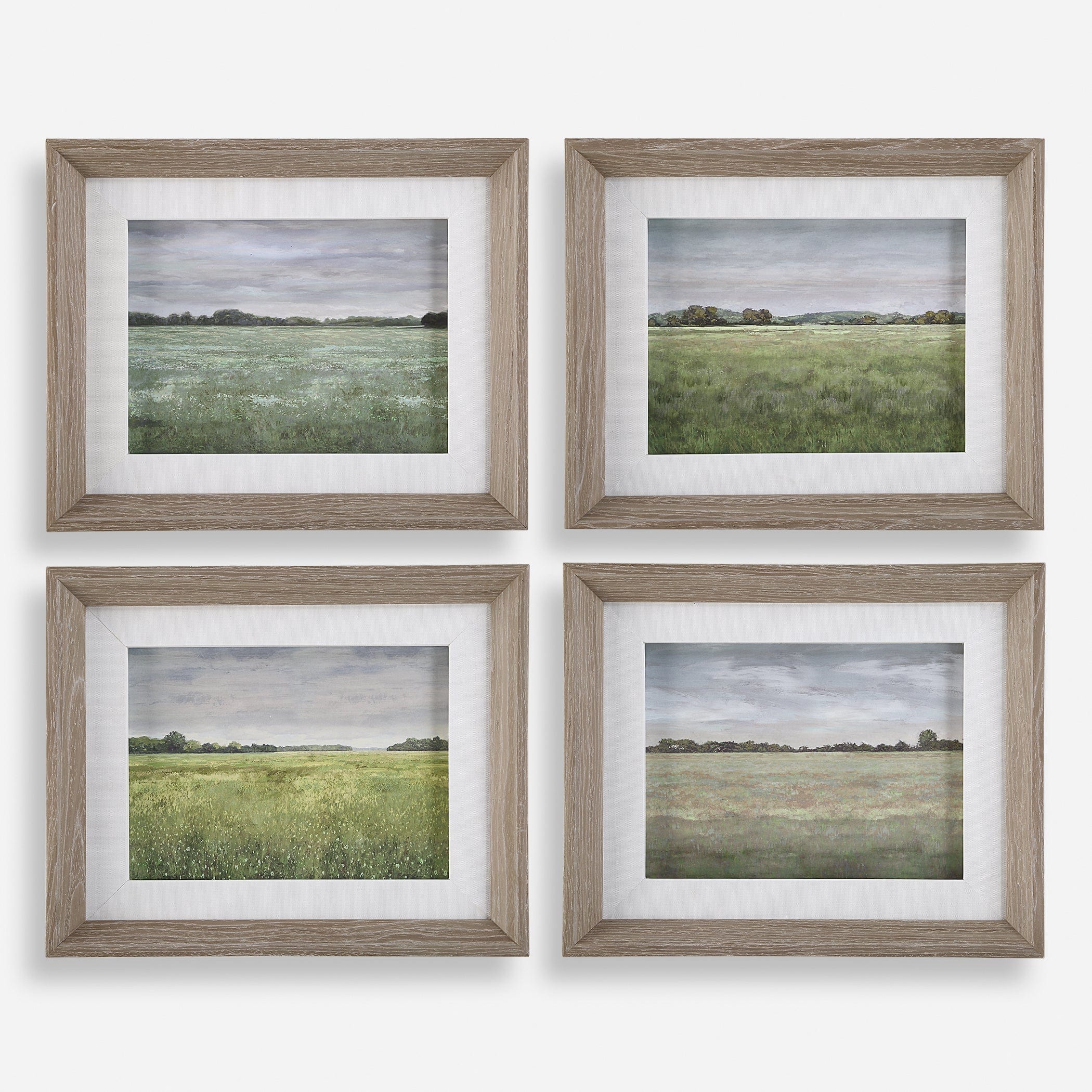 Quiet Meadows Framed Prints, S/4 Uttermost