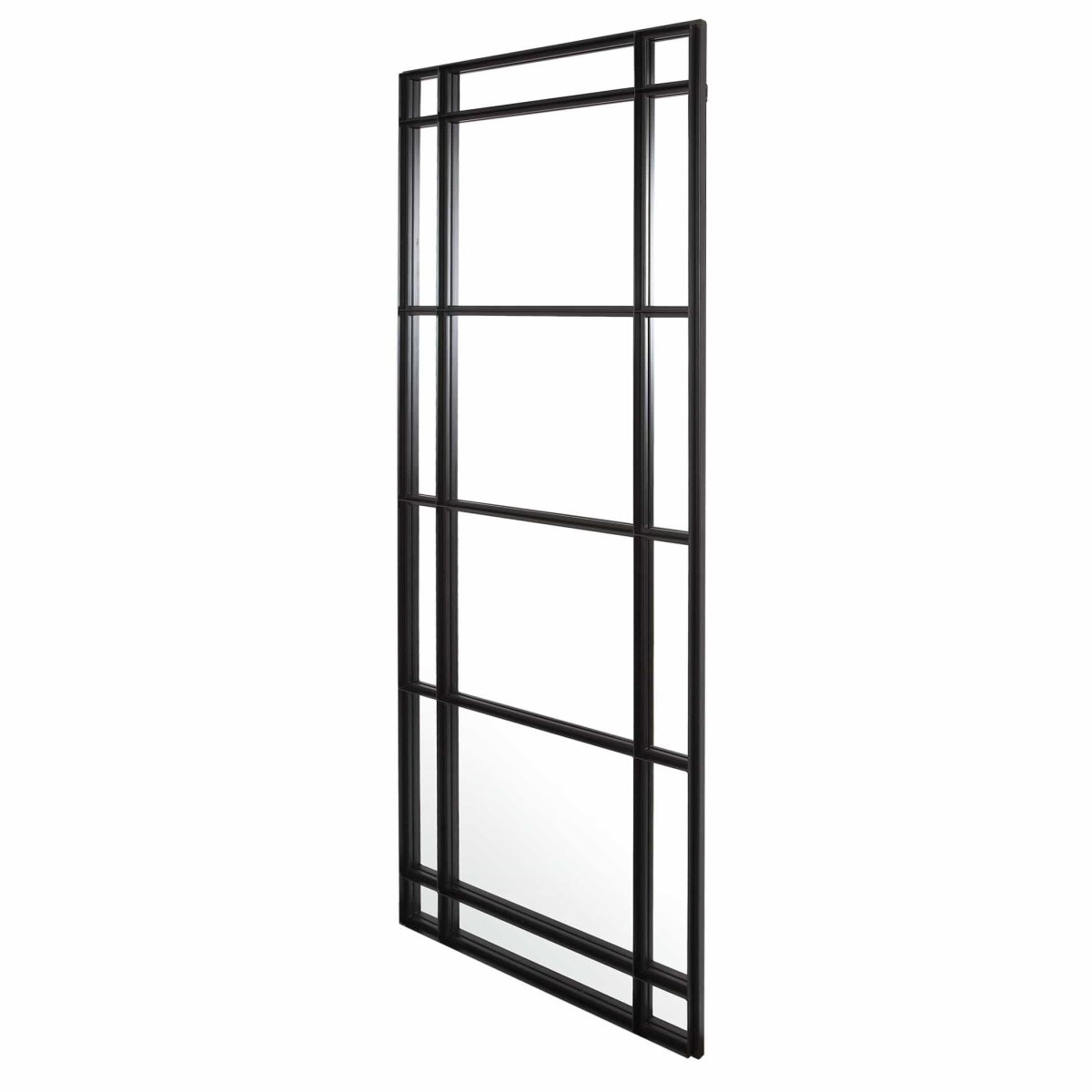 Addy Black Iron Mirror - Uttermost - Rectangular Mirrors by Modest Hut