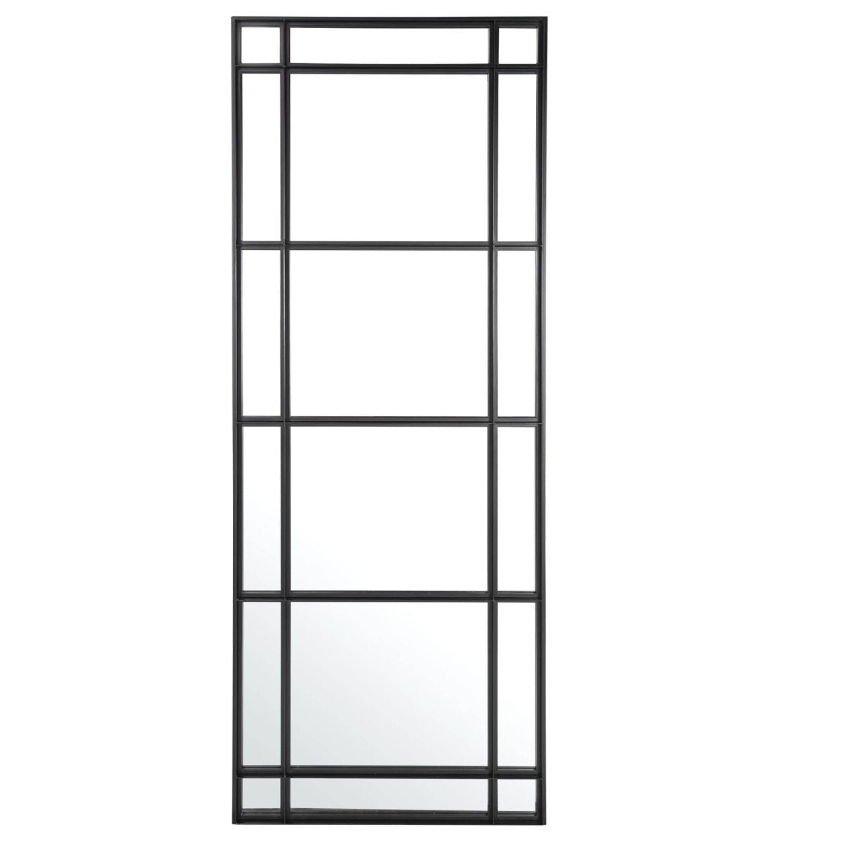 Addy Black Iron Mirror - Uttermost - Rectangular Mirrors by Modest Hut