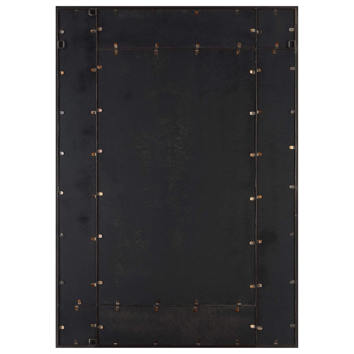 Adelio Rectangular Iron Mirror - Uttermost - Rectangular Mirrors by Modest Hut