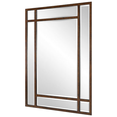 Adelio Rectangular Iron Mirror - Uttermost - Rectangular Mirrors by Modest Hut