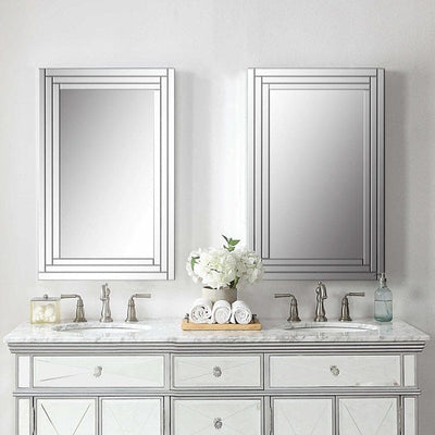 Alanna Vanity Mirror - Uttermost - Rectangular Mirrors by Modest Hut