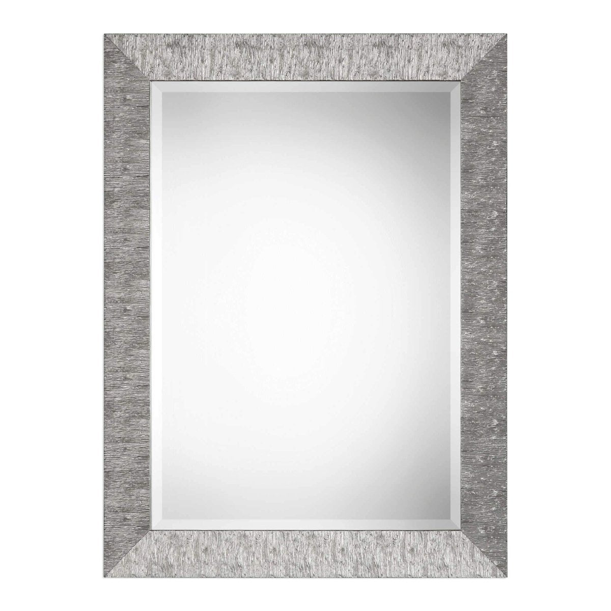 Argenti textured mirror - Uttermost - Rectangular Mirrors by Modest Hut