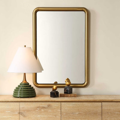 Atkinson Modern Brass Mirror - Other Mirrors