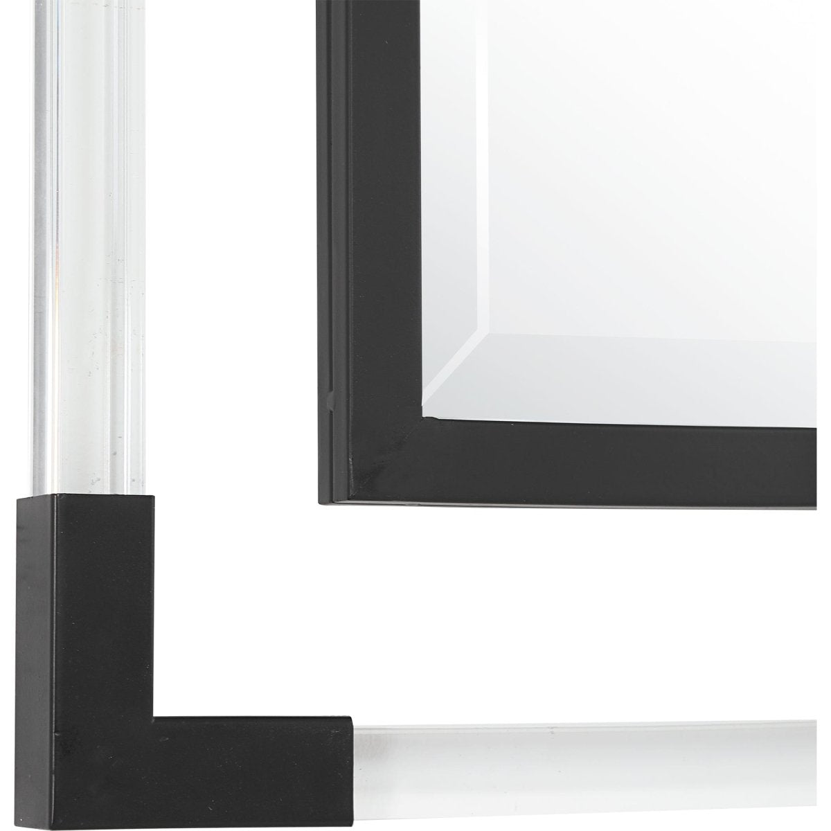 Balkan Black Iron Mirror - Uttermost - Rectangular Mirrors by Modest Hut