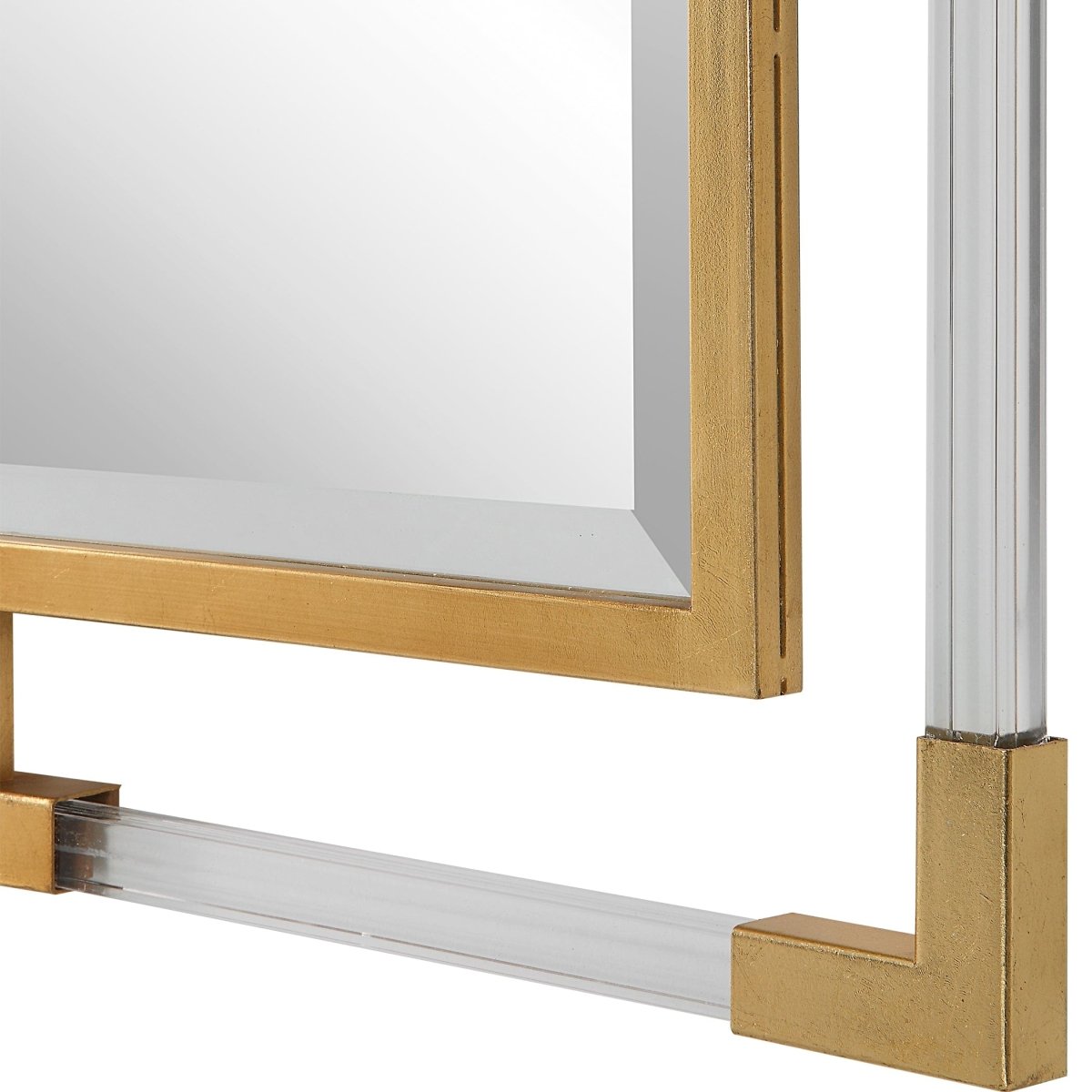 Balkan Gold Tall Mirror - Uttermost - Rectangular Mirrors by Modest Hut