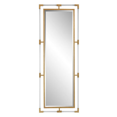 Balkan Gold Tall Mirror - Uttermost - Rectangular Mirrors by Modest Hut