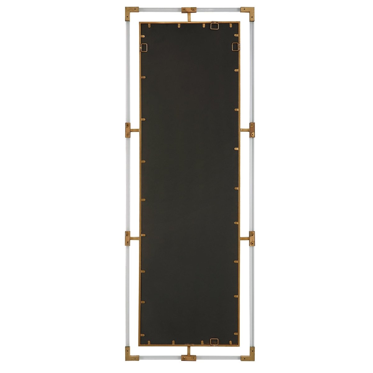 Balkan Gold Tall Mirror - Uttermost - Rectangular Mirrors by Modest Hut