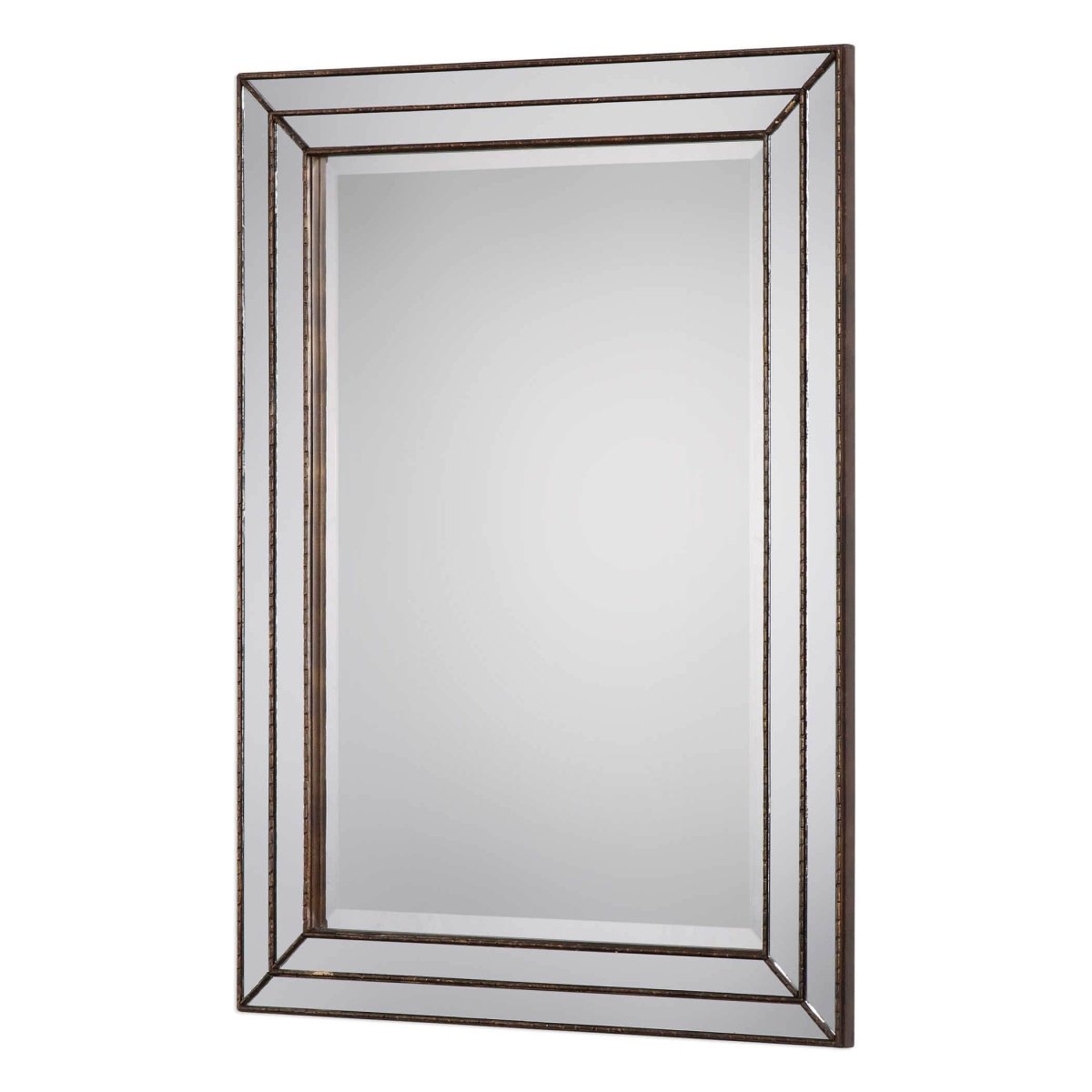 Bronze Rectangular Mirror - Uttermost - Rectangular Mirrors by Modest Hut