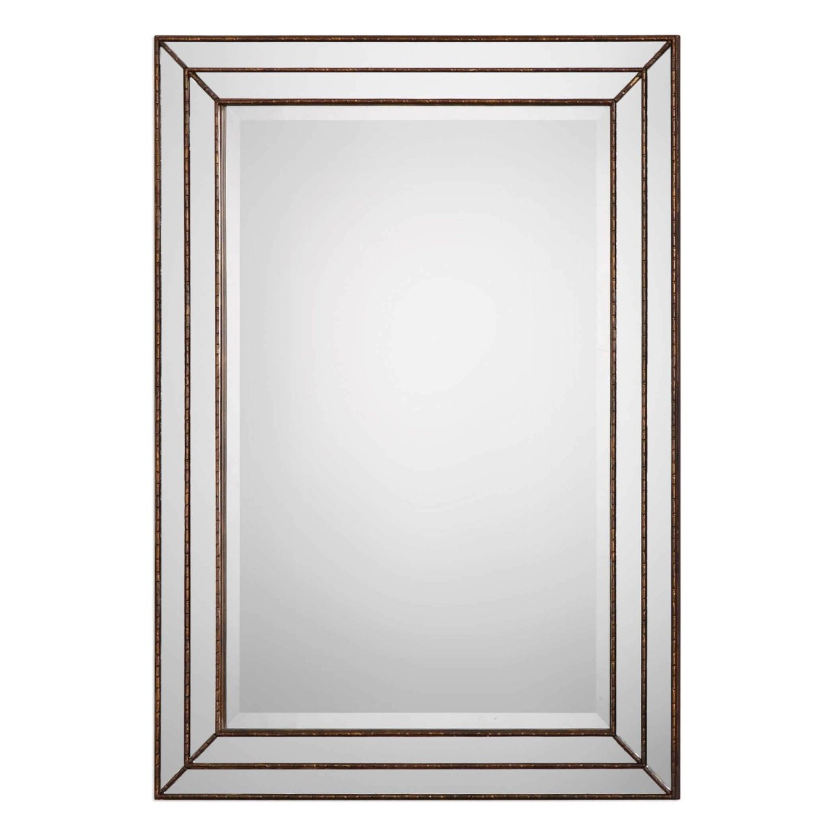 Bronze Rectangular Mirror - Uttermost - Rectangular Mirrors by Modest Hut