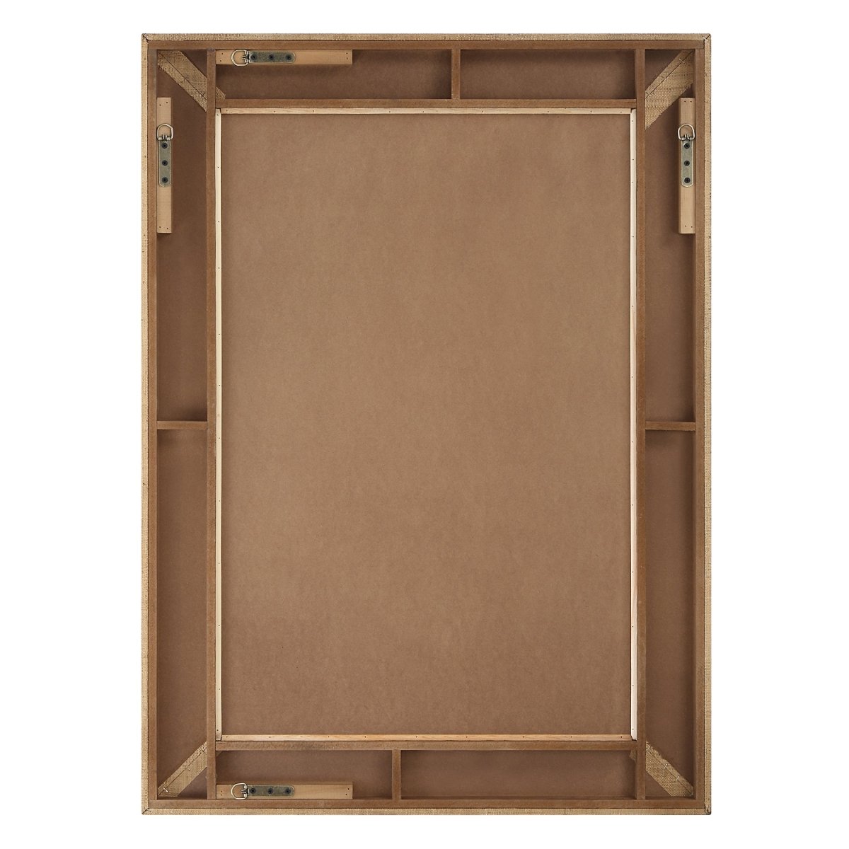 Bungalow Grass Cloth Mirror - Uttermost - Rectangular Mirrors by Modest Hut