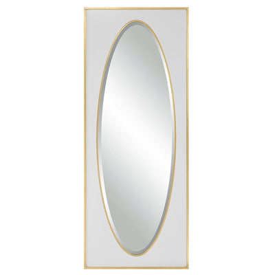Danbury White Mirror - Uttermost - Rectangular Mirrors by Modest Hut