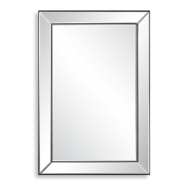 Dark Bronze Rectangular Mirror with Thin Inner Edge - Uttermost - Rectangular Mirrors by Modest Hut
