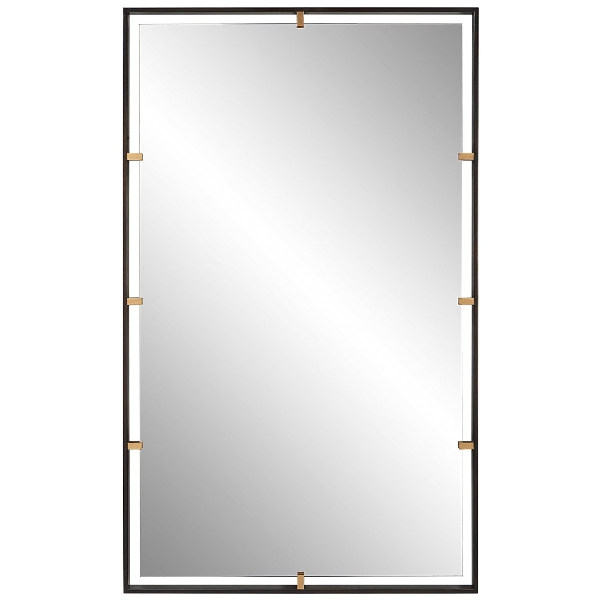 Egon Rectangular Bronze Mirror - Uttermost - Rectangular Mirrors by Modest Hut