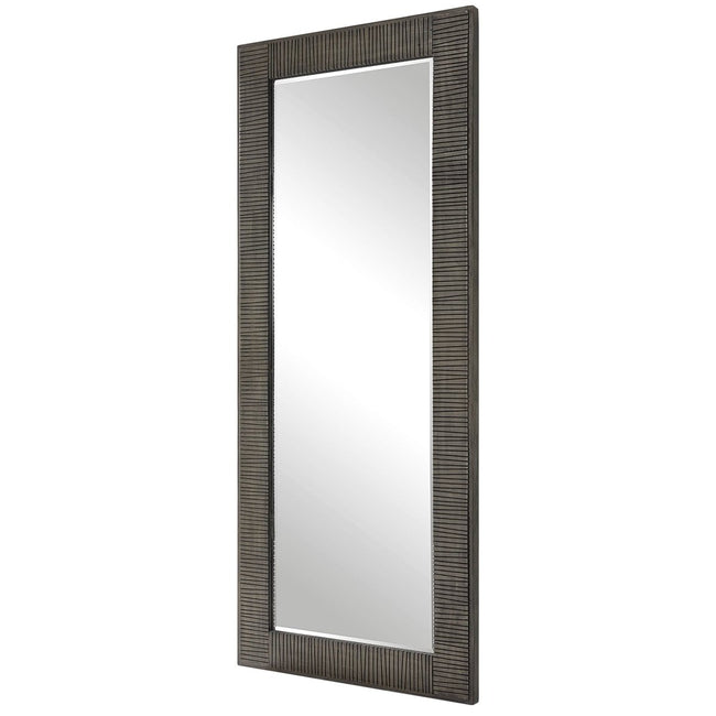 Figaro Oversized Wooden Mirror - Uttermost - Rectangular Mirrors by Modest Hut