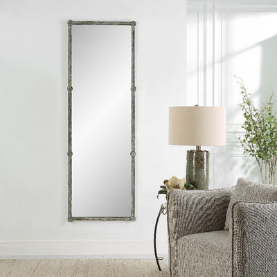 Gattola Gray Wash Dressing Mirror - Uttermost - Rectangular Mirrors by Modest Hut