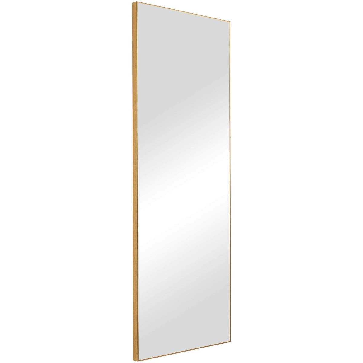 Gold Tall Aetatis Mirror - Uttermost - Rectangular Mirrors by Modest Hut