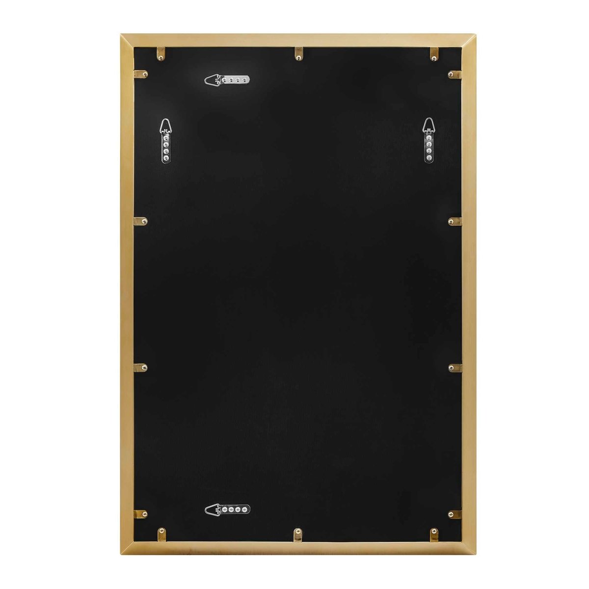 Heisler Brass Mirror - Uttermost - Rectangular Mirrors by Modest Hut