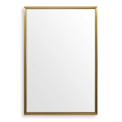 Heisler Brass Mirror - Uttermost - Rectangular Mirrors by Modest Hut