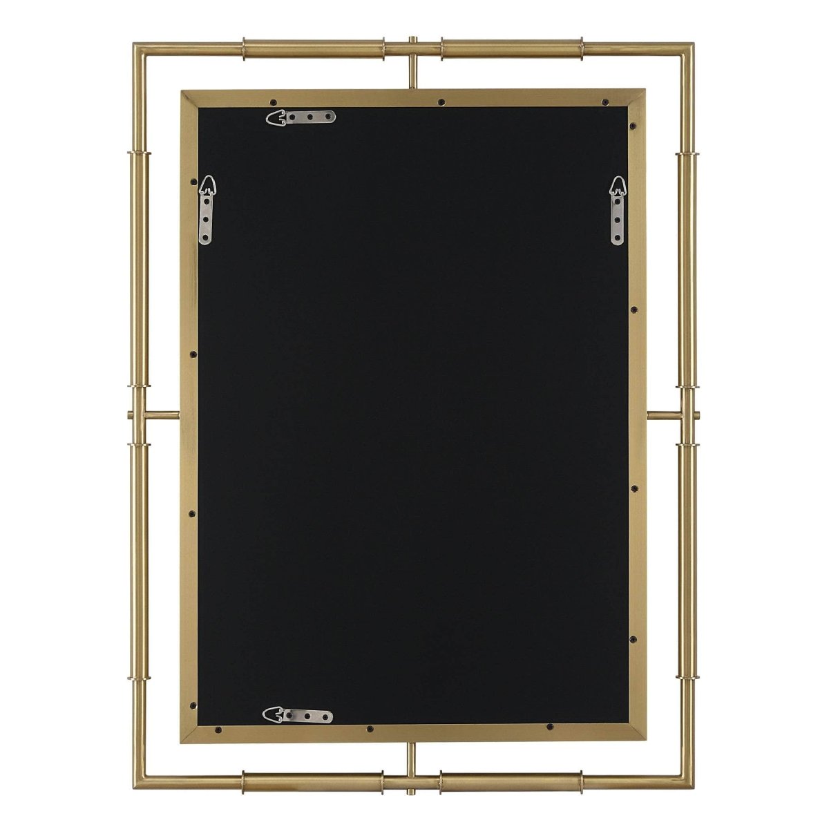 It's All Connected Rectangle Brass Mirror - Uttermost - Rectangular Mirrors by Modest Hut