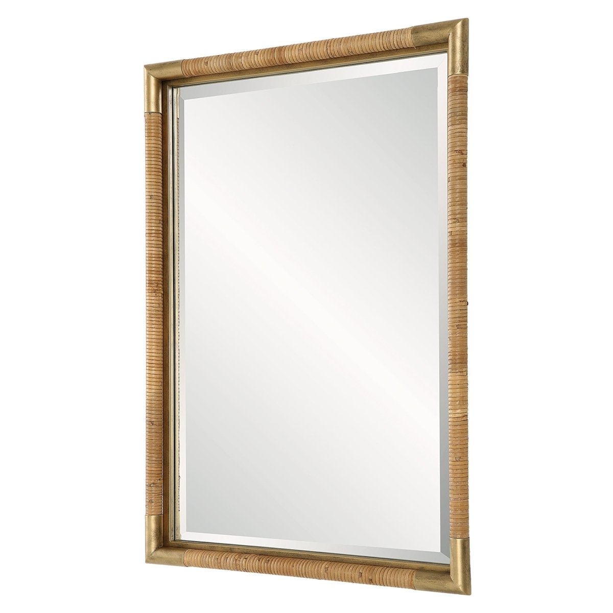 Kampar Vanity Mirror - Uttermost - Rectangular Mirrors by Modest Hut