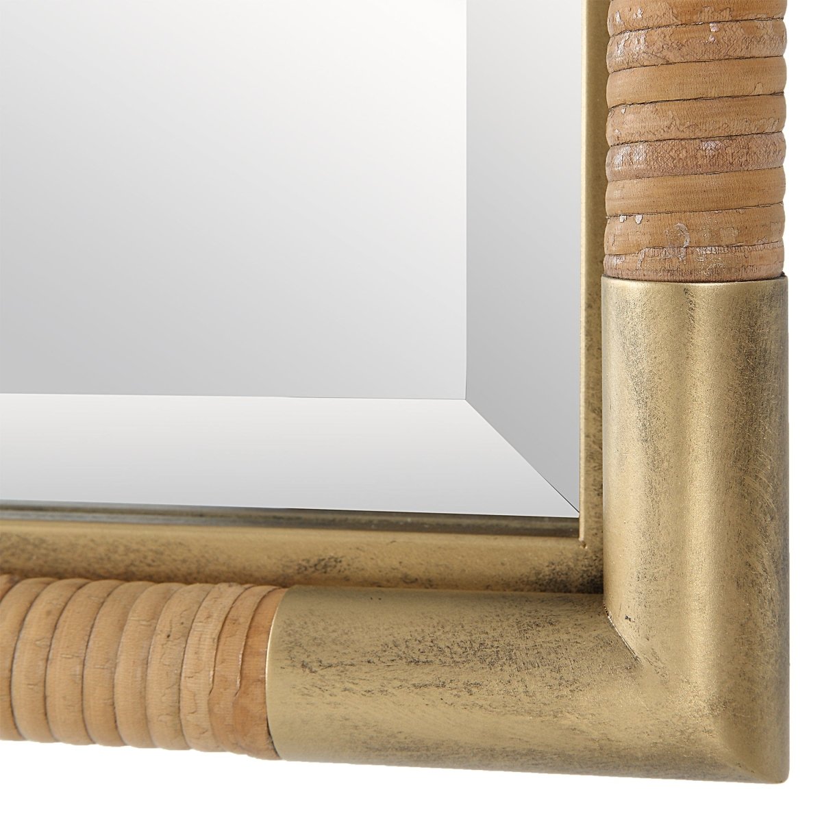 Kampar Vanity Mirror - Uttermost - Rectangular Mirrors by Modest Hut