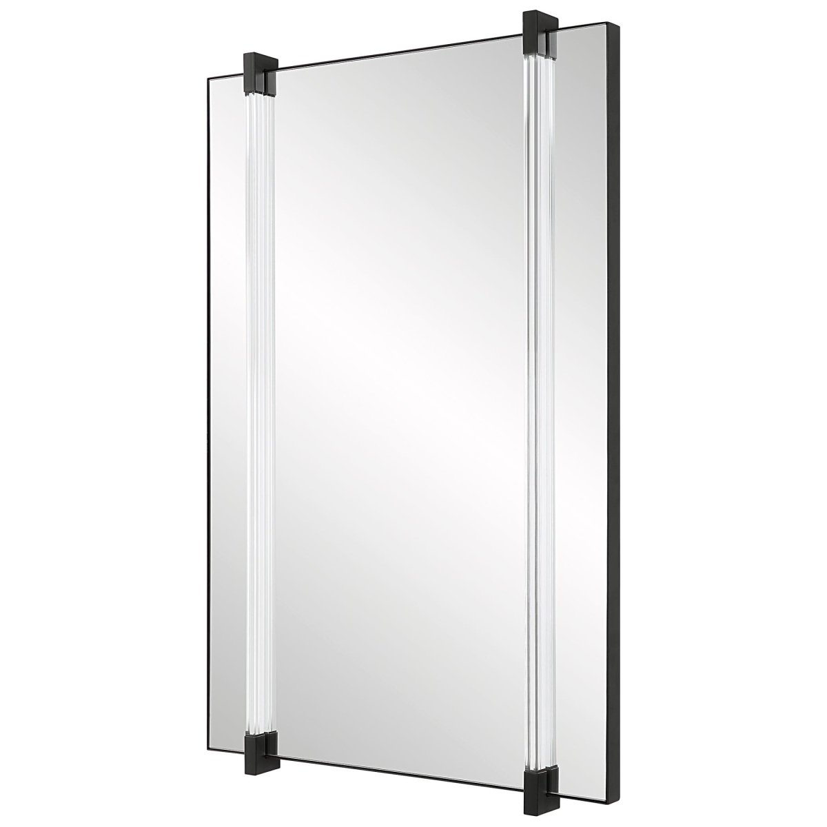 Ladonna Rods Mirror - Uttermost - Rectangular Mirrors by Modest Hut