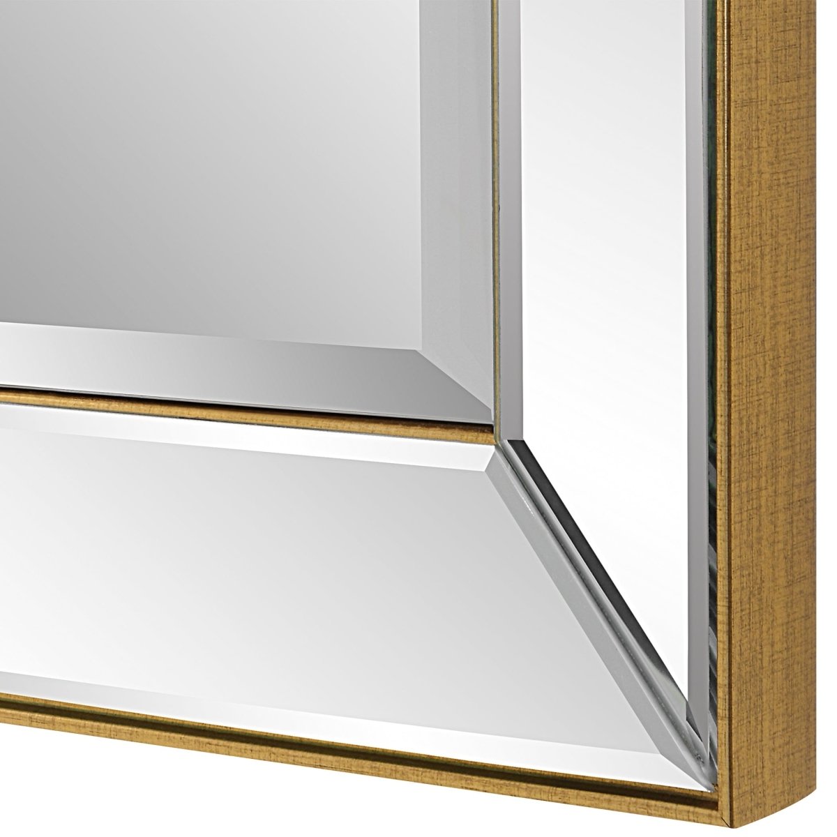 Lytton Gold Mirror - Uttermost - Rectangular Mirrors by Modest Hut