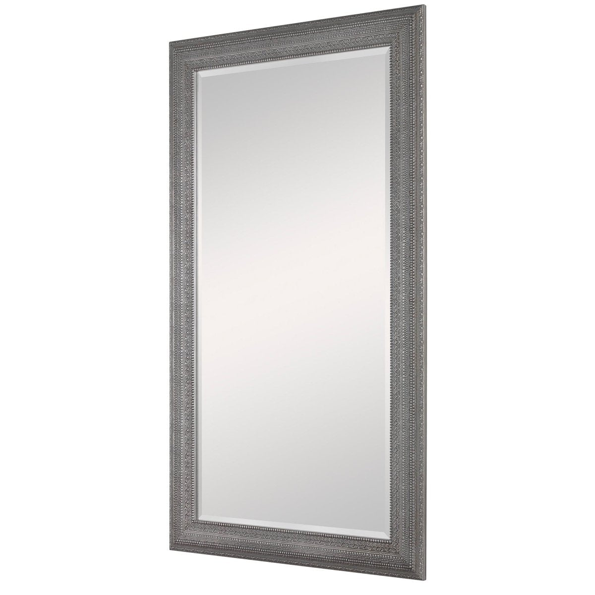 Malika Antique Silver Mirror - Uttermost - Rectangular Mirrors by Modest Hut