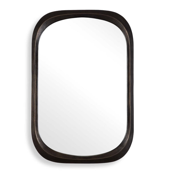 Malone Bronze Mirror - Uttermost - Rectangular Mirrors by Modest Hut