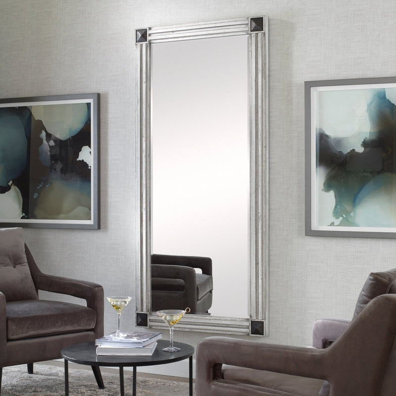 Manor Distressed Oversized Mirror - Uttermost - Rectangular Mirrors by Modest Hut