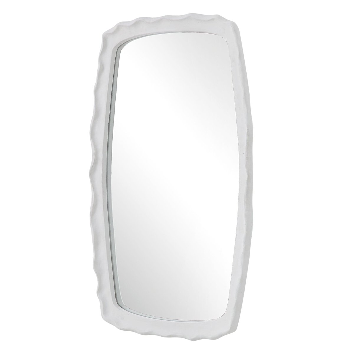 Marbella White Mirror - Uttermost - Rectangular Mirrors by Modest Hut