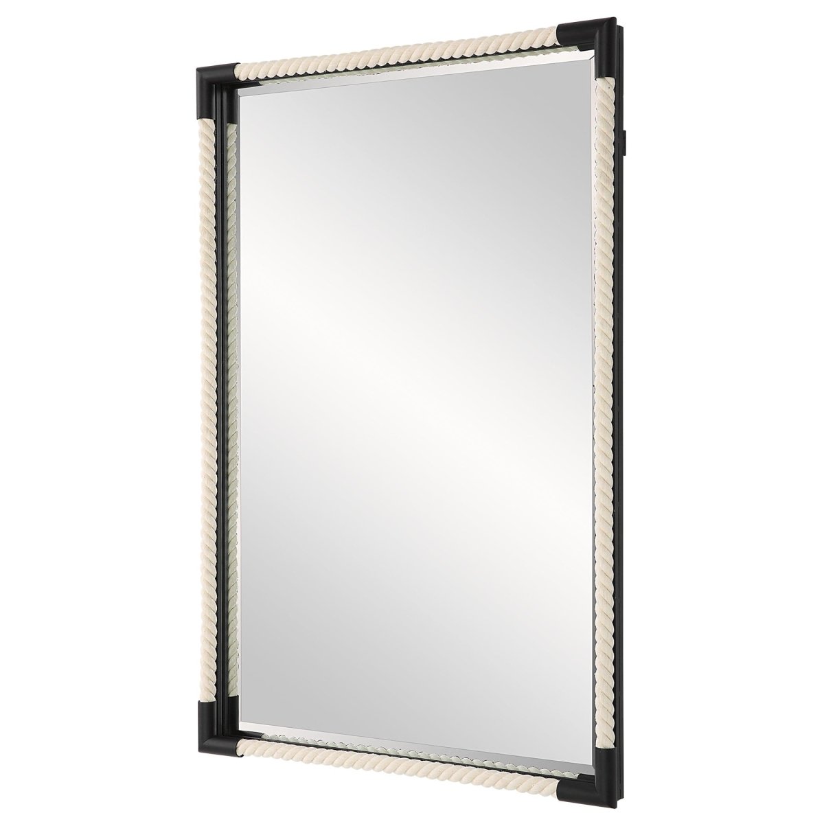 Marina Rope Mirror - Uttermost - Rectangular Mirrors by Modest Hut