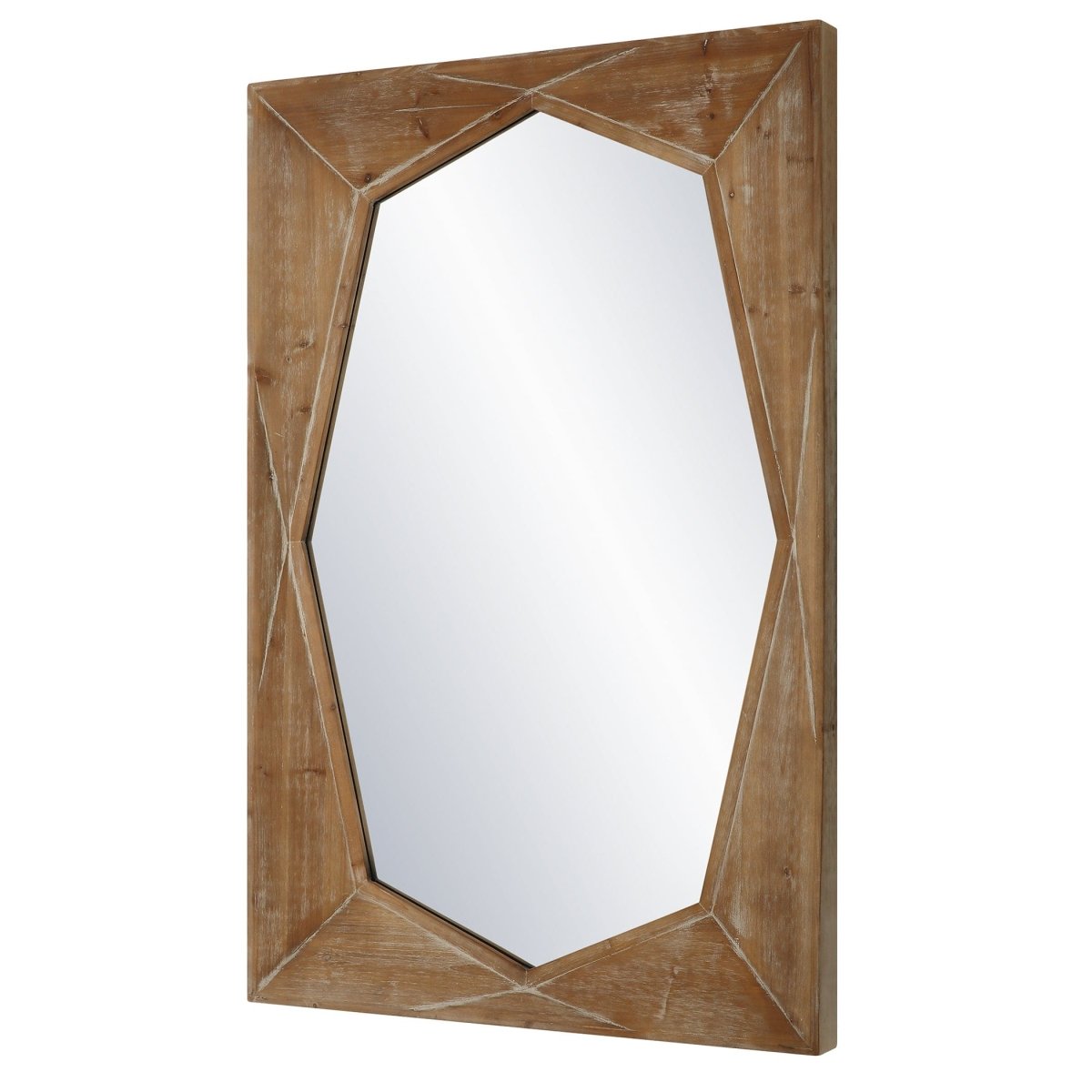 Marquise Natural Wood Mirror - Uttermost - Rectangular Mirrors by Modest Hut