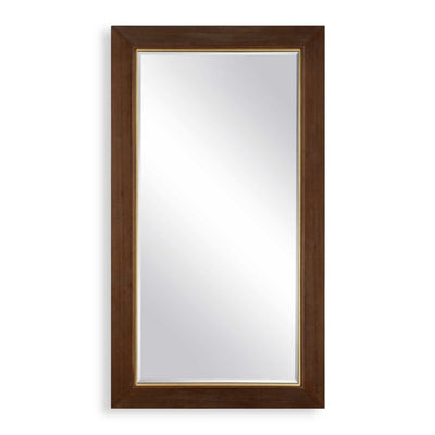 Matheson Rectangular Walnut Mirror - Uttermost - Rectangular Mirrors by Modest Hut