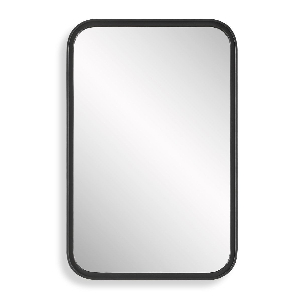 Matte Black Rectangular Mirror - Uttermost - Rectangular Mirrors by Modest Hut