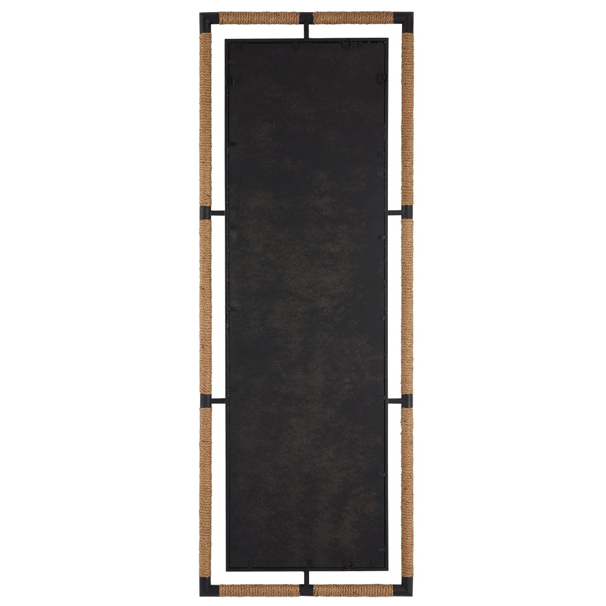 Melville Iron & Rope Tall Mirror - Uttermost - Rectangular Mirrors by Modest Hut