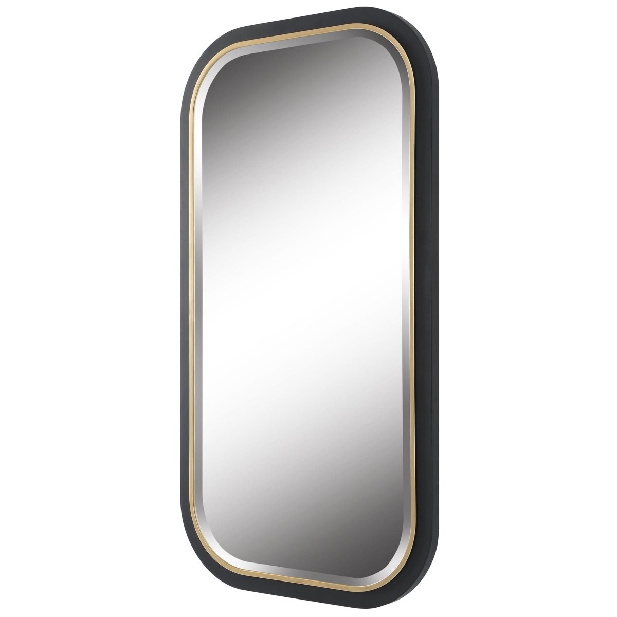 Nevaeh Curved Rectangle Mirror - Uttermost - Rectangular Mirrors by Modest Hut