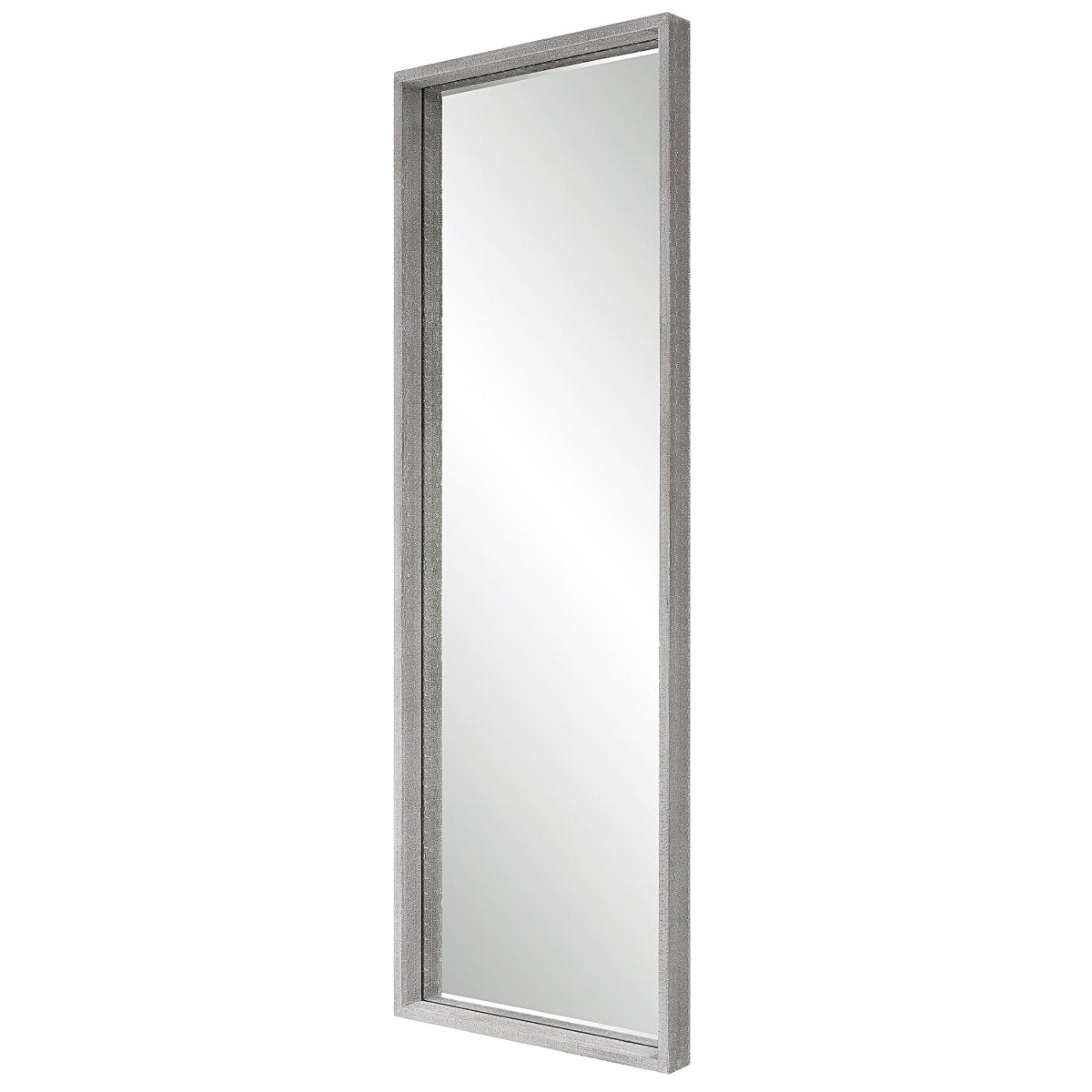 Omega Oversized Silver Mirror - Uttermost - Rectangular Mirrors by Modest Hut